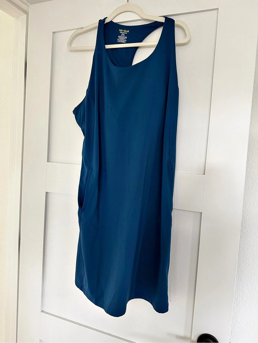 TEK GEAR Blue Maxi Dress Size XXL Like New